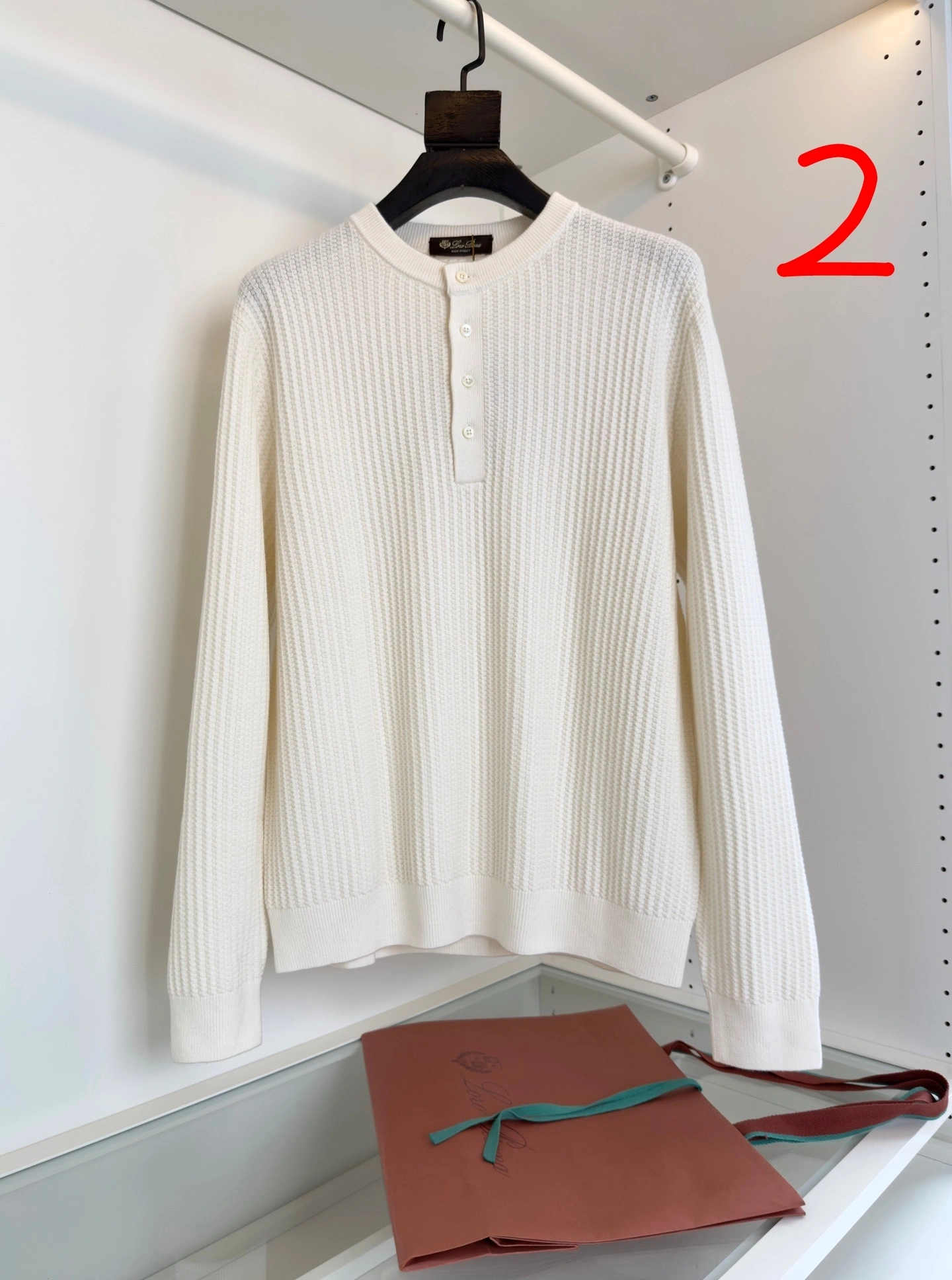 wg.luxury-- 8oro Pi191 Cotton Extrafine Merino Wool 2colour item:E-F409L1975-2H